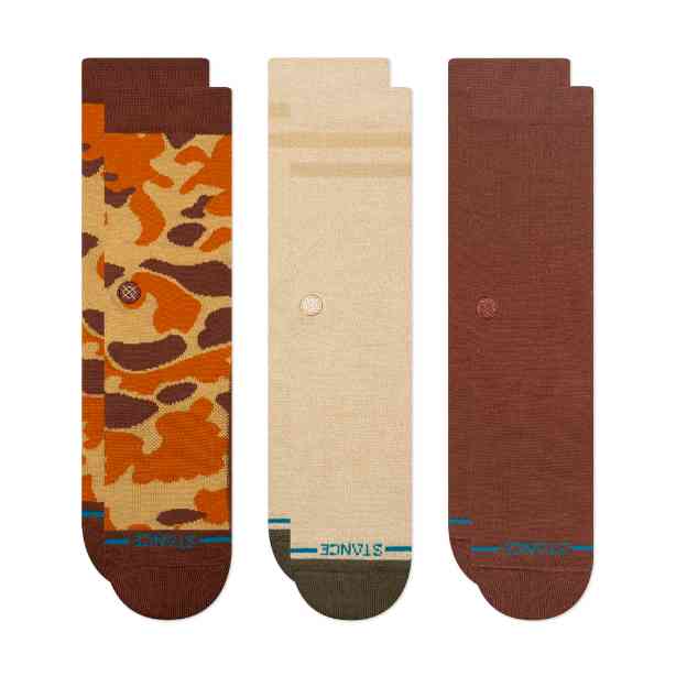 CAMO CREW 3 PACK【Unisex】