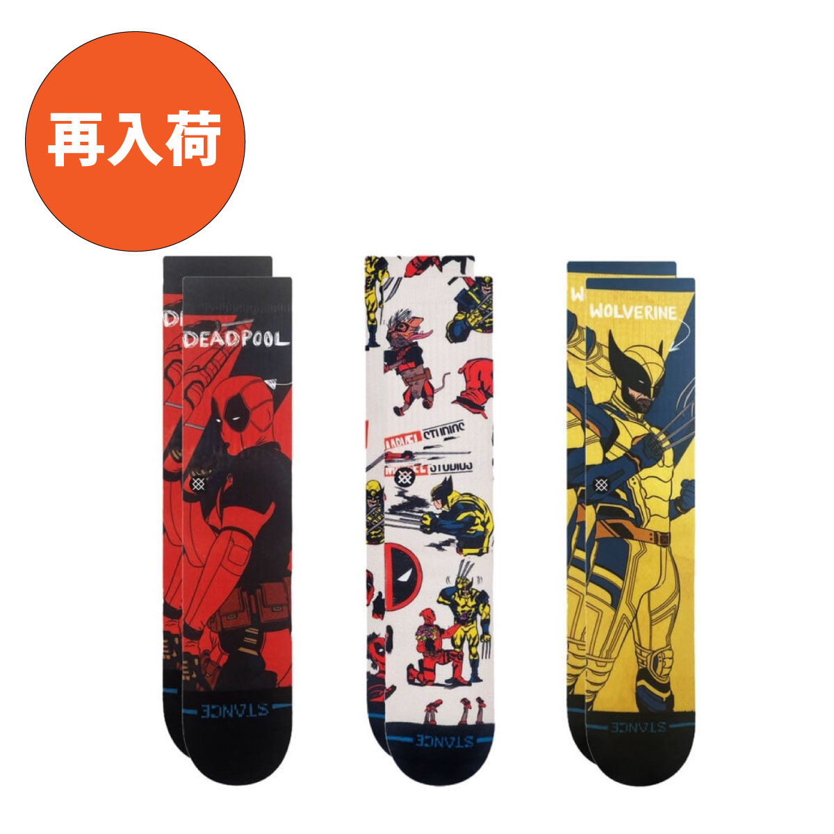 Deadpool X Stance BOX【Unisex】